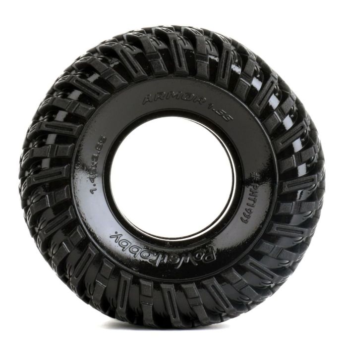 Power Hobby Armor 1.55 Crawler Tires with Dual Stage Soft and Medium