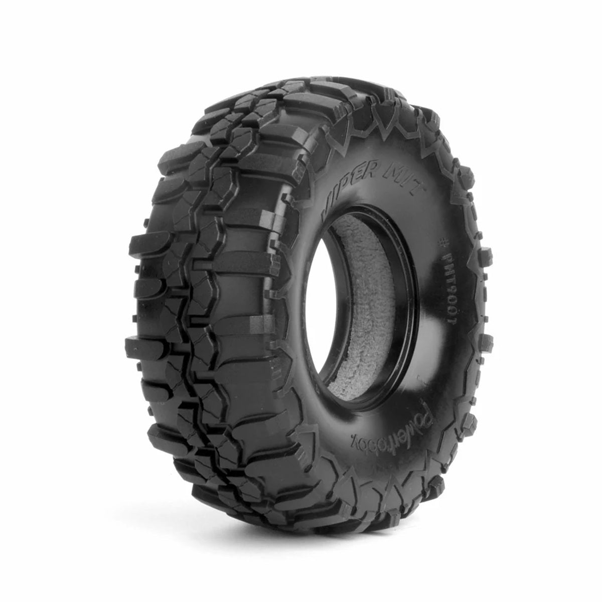 Power Hobby 1.9" Viper MIT Ultra Soft Rock Crawler Tires with Dual-Stage Foam for 1/10 Scale Crawlers (2)