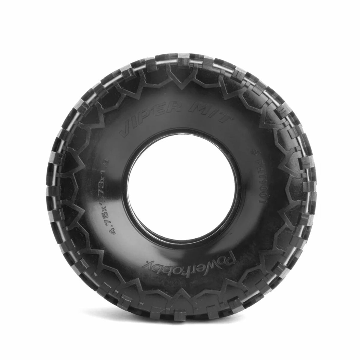 Power Hobby 1.9" Viper MIT Ultra Soft Rock Crawler Tires with Dual-Stage Foam for 1/10 Scale Crawlers (2)