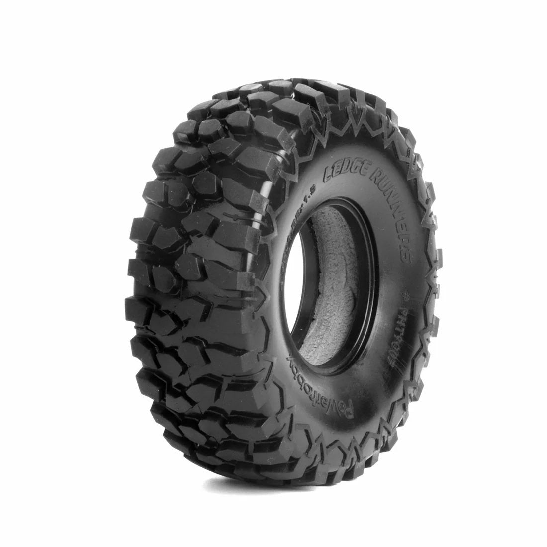 Power Hobby 1.9" Ledge Runners Ultra Soft Rock Crawler Tires with Dual-Stage Foam for 1/10 Scale Crawlers