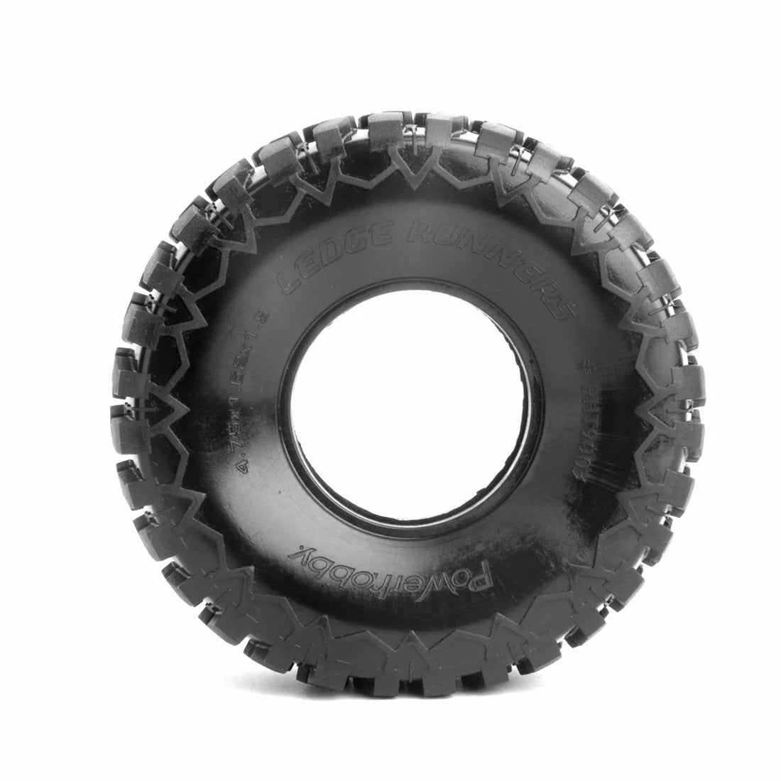 Power Hobby 1.9" Ledge Runners Ultra Soft Rock Crawler Tires with Dual-Stage Foam for 1/10 Scale Crawlers