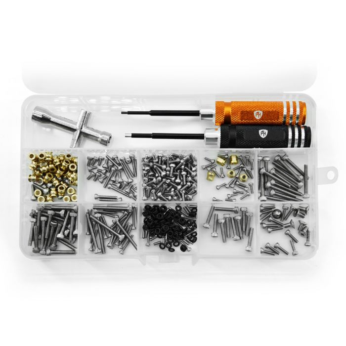 Power Hobby Screw Box Set TRX-4M with Tools + Box 289pcs