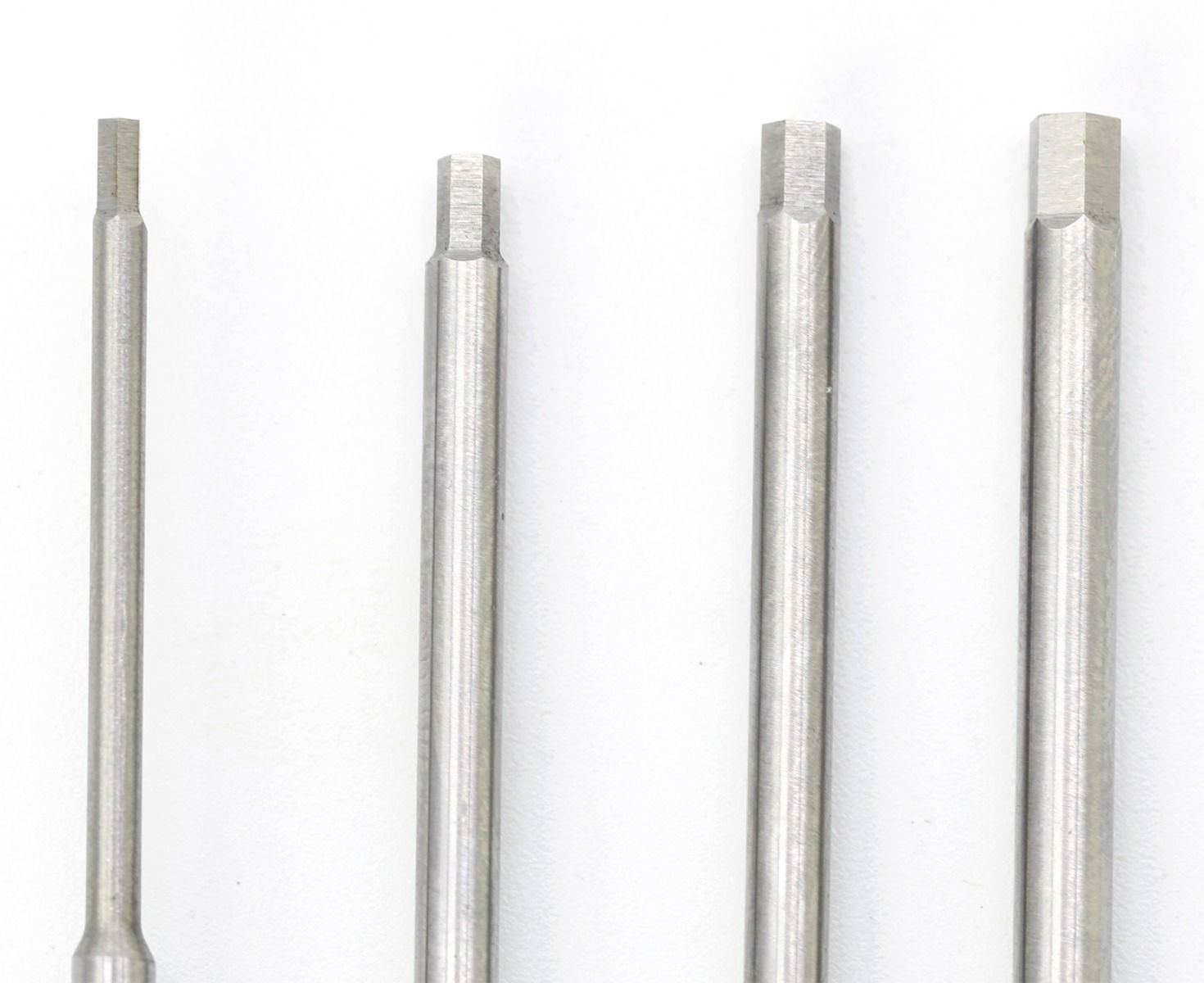 Powerhobby RC Hex Driver Bit Set Metric 1.5mm 2.0mm 2.5mm 3.0mm with 1/4" Hex Drive