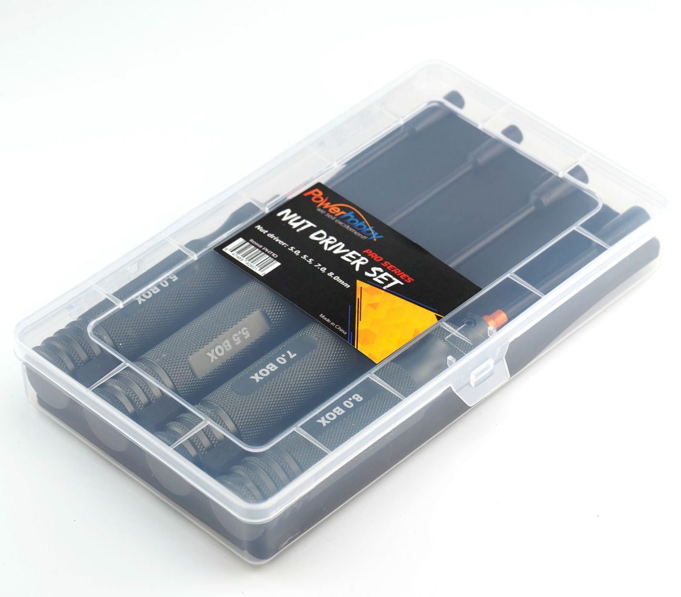 Powerhobby Pro Series Nut Driver Tool Set 5mm 5.5mm 7mm 8mm