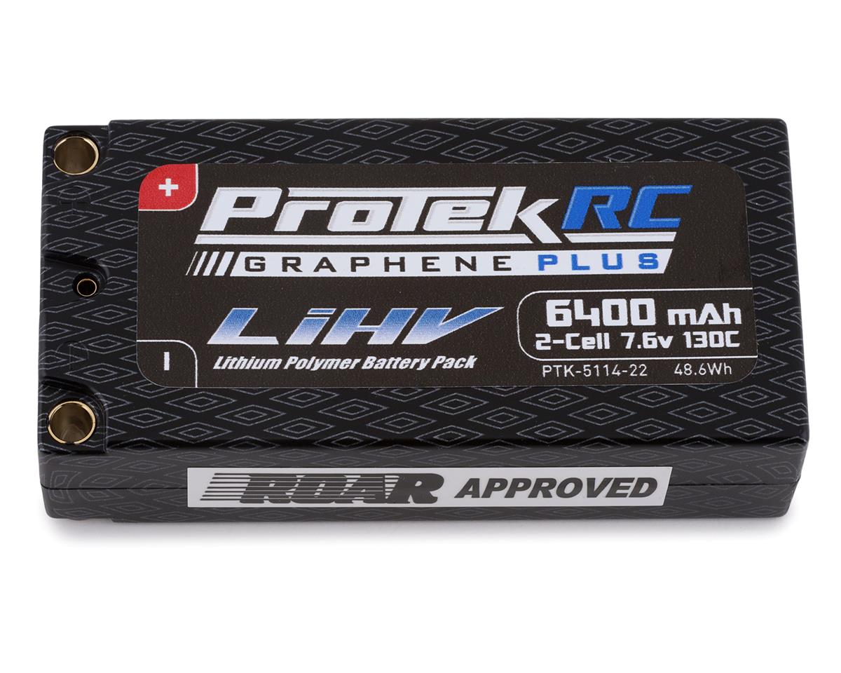 Protek R/C 2S 130C Low IR Si-Graphene + HV Shorty LiPo Battery