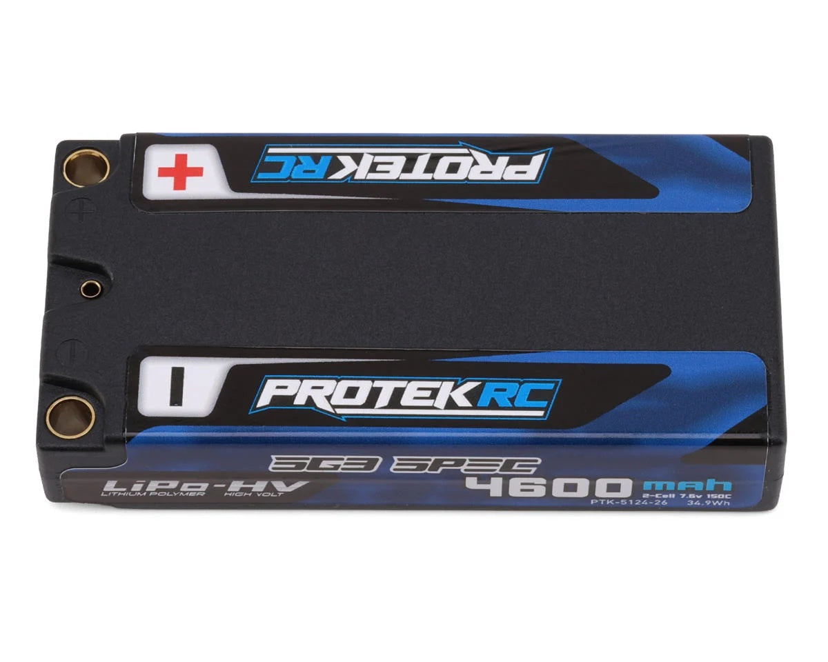 Protek R/C 2S 150C Low IR SG3 HV ULCG Shorty LiPo Battery 7.6V 4600mAh