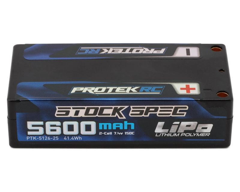 ProTek R/C 2S 150C Si-Graphene Stock Spec Shorty LiPo Battery 7.4V 5600mAh