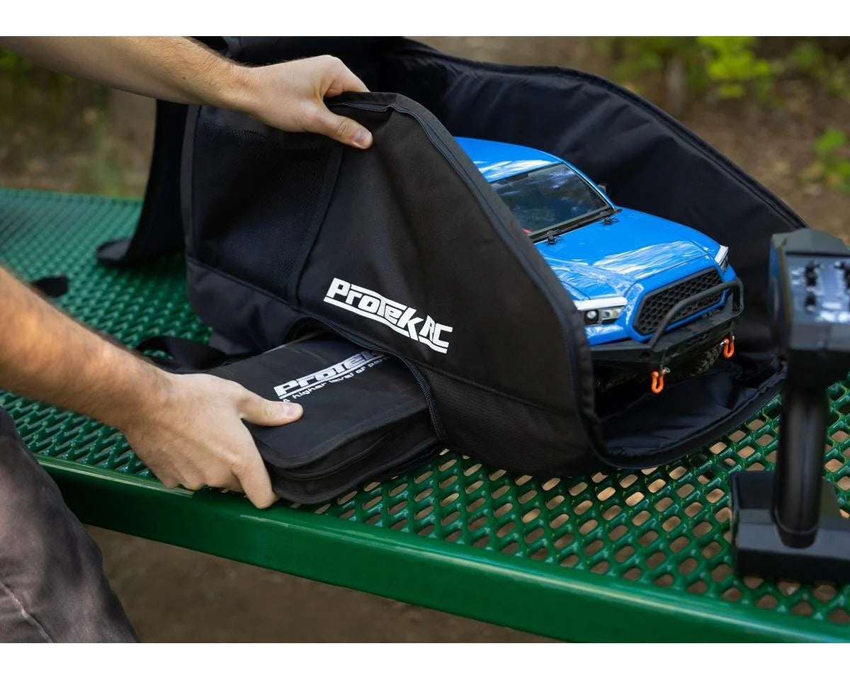 ProTek R/C 1/10 Multi-Function RC Backpack – All-In-One Transport Bag