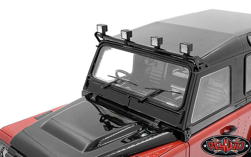 RC4WD Steel Roof Light Bar with Flood Lights for Gelande II