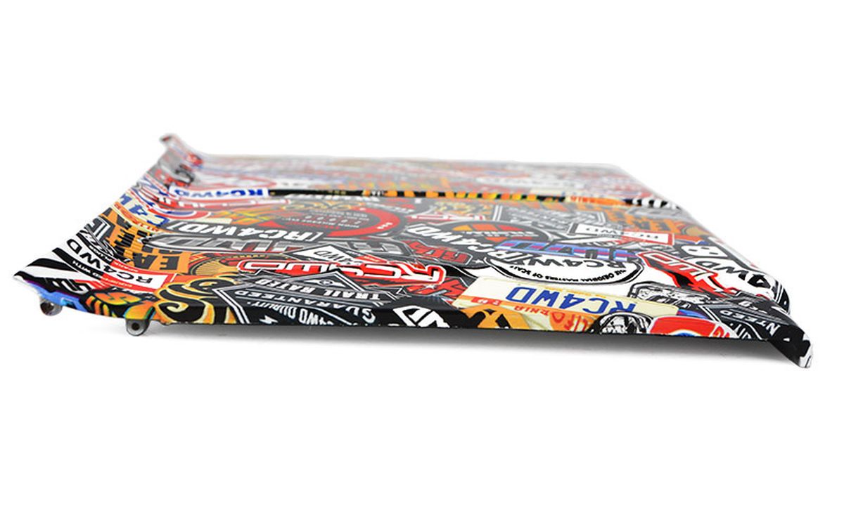 RC4WD Chevrolet Blazer and K10 Hood (Sticker Bomb)