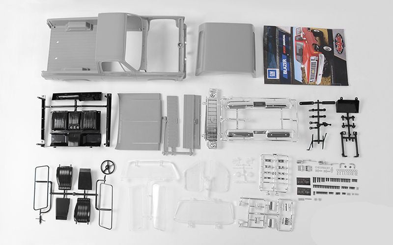 RC4WD Chevrolet Blazer Hard Body Complete Set | 1/10 Scale Body Kit
