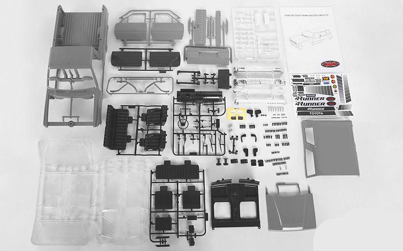 RC4WD 1985 Toyota 4Runner Hard Body Complete Set | 1/10 Scale Body Kit