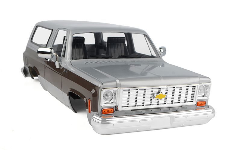 RC4WD Chevrolet Blazer Hard Body Complete Set (Silver/Warm Grey ZB0273