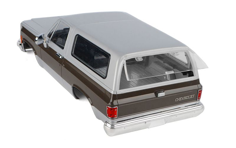 RC4WD Chevrolet Blazer Hard Body Complete Set (Silver/Warm Grey ZB0273