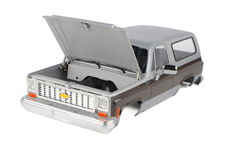 RC4WD Chevrolet Blazer Hard Body Complete Set (Silver/Warm Grey ZB0273