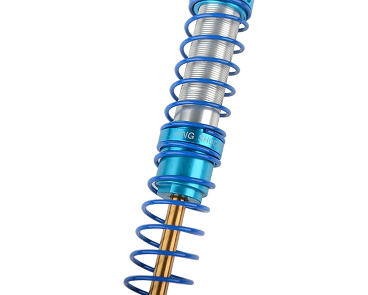 RC4WD King Off-Road Racing Shocks 110mm Silver/Blue | Licensed 2-Pack