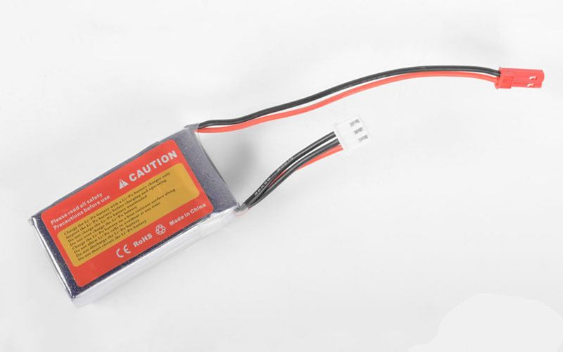 RC4WD 7.4V 850mAh 2S LiPo Battery w/Balance Plug ZE0110