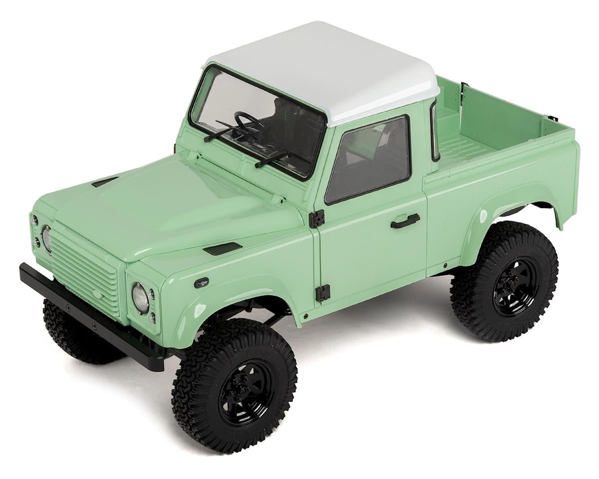 RC4WD Gelande II RTR 1/10 Scale Crawler w/2015 Land Rover Defender D90 Pick-Up Body Heritage Edition