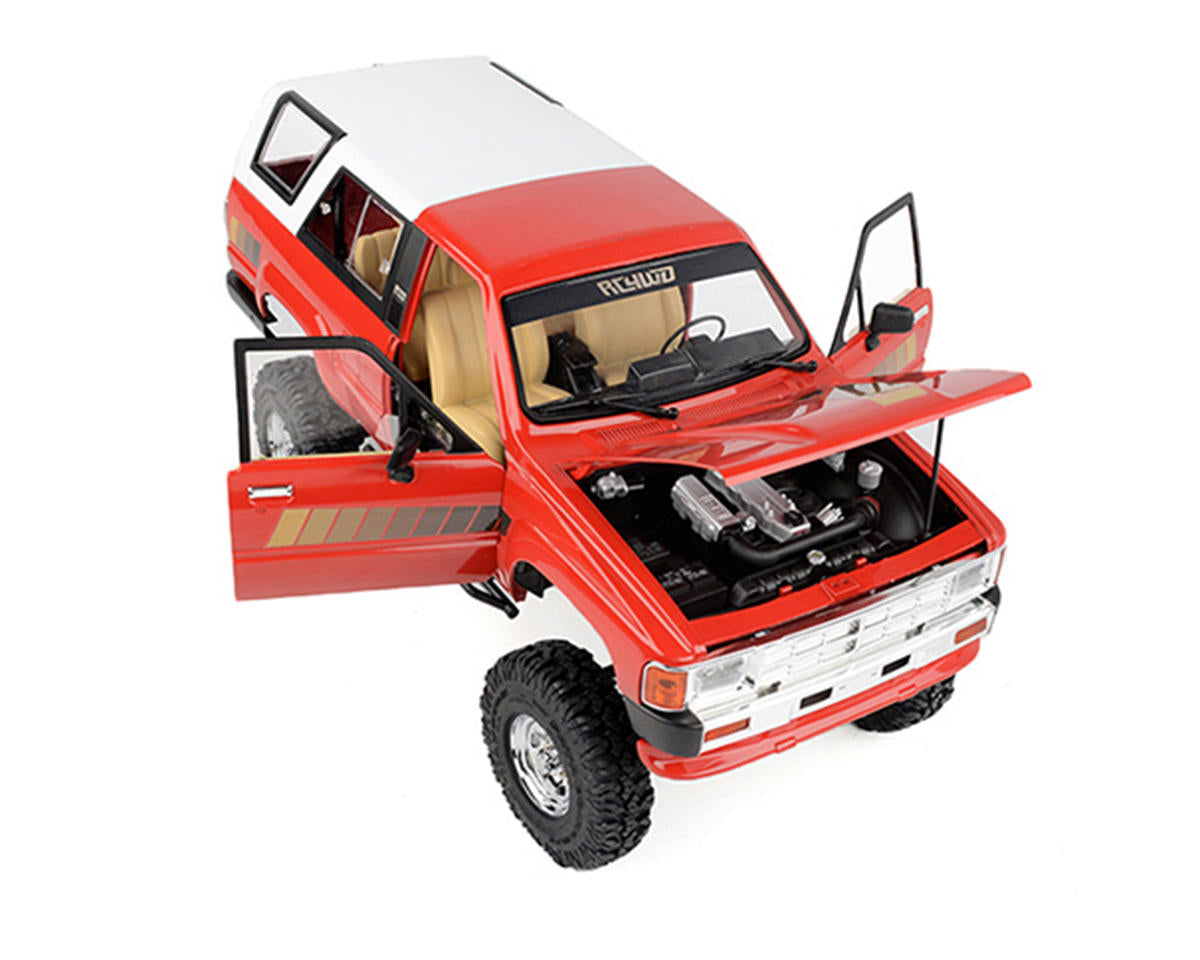 RC4WD Trail Finder 2 RTR 4WD 1/10 Scale Crawler Truck w/1985 Toyota 4Runner Hard Body Set ZRTR0063