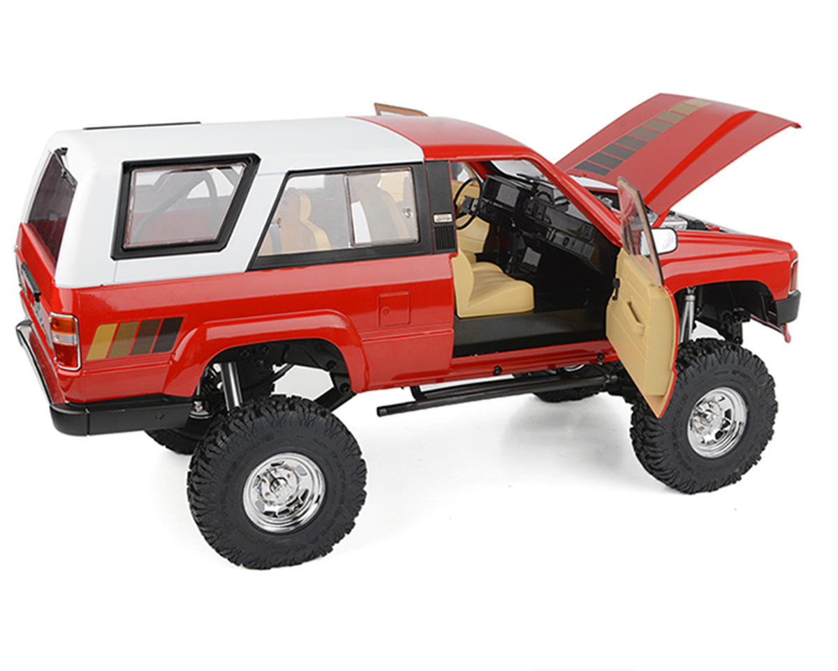 RC4WD Trail Finder 2 RTR 4WD 1/10 Scale Crawler Truck w/1985 Toyota 4Runner Hard Body Set ZRTR0063