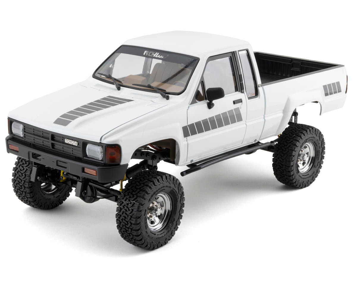 RC4WD Trail Finder 2 "LWB" 1/10 RTR 4WD Scale Trail Truck w/1987 Toyota XtraCab Body & 2.4GHz Radio (White) ZRTR0064