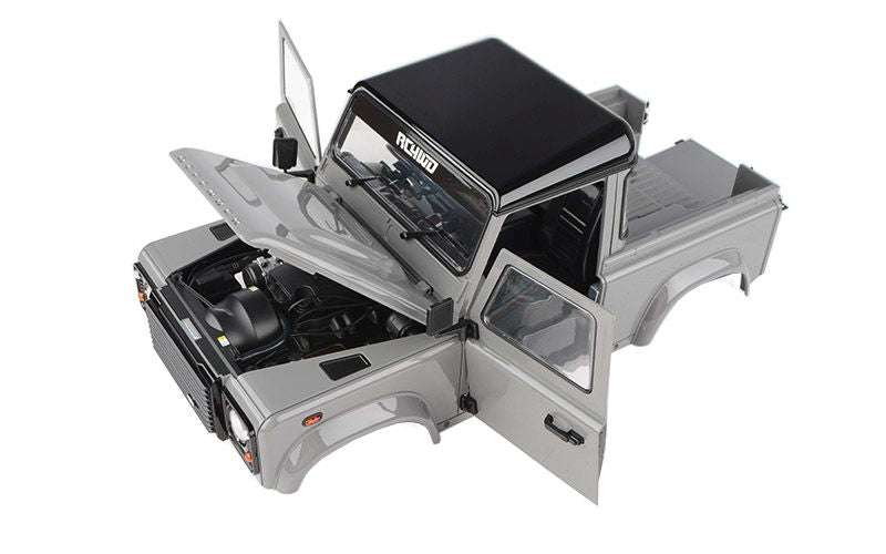 RC4WD Gelande II RTR with 2015 Land Rover Defender D90 Body | Licensed Grey