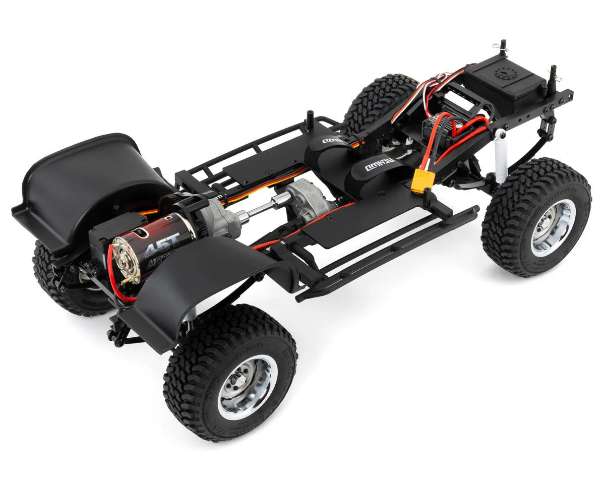 RC4WD Trail Finder 2 "LWB" RTR Scale Truck w/ Chevrolet K10 Scottsdale Hard Body (Red) RC4ZRTR0066