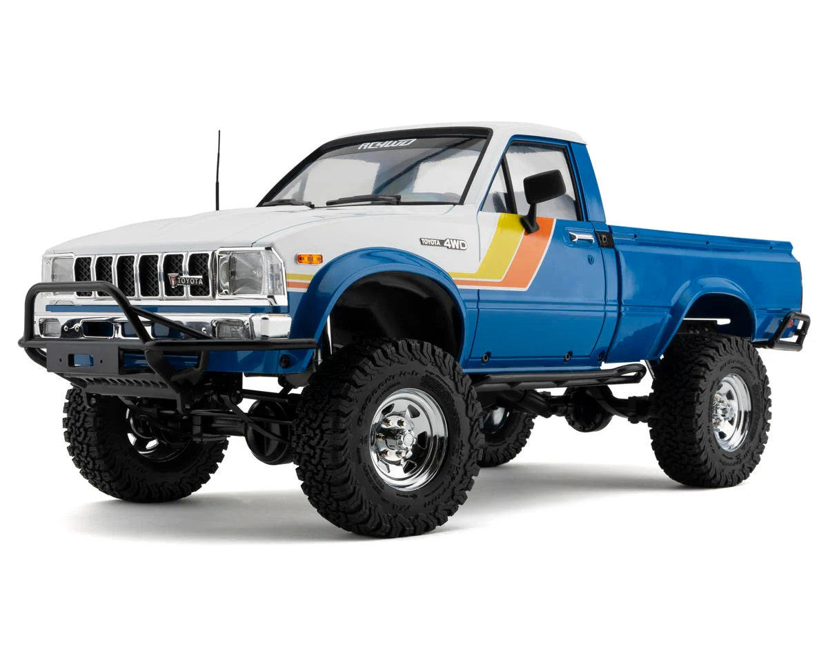 RC4WD Trail Finder 2 1/10 RTR 4WD Trail Truck w/1982 Toyota Pickup Hard Body Set (Blue)