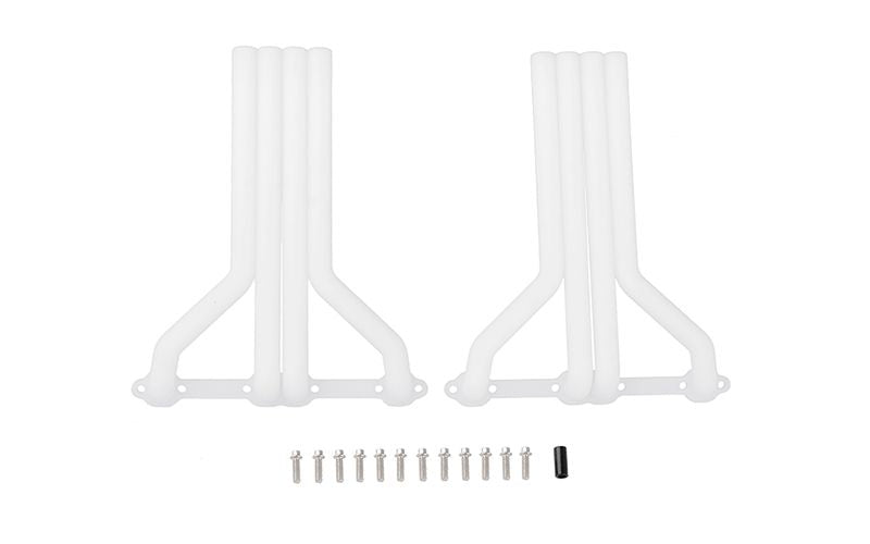 RC4WD Plastic Exhaust Long Tube Headers for V8 Scale Engine V1 ZS0465