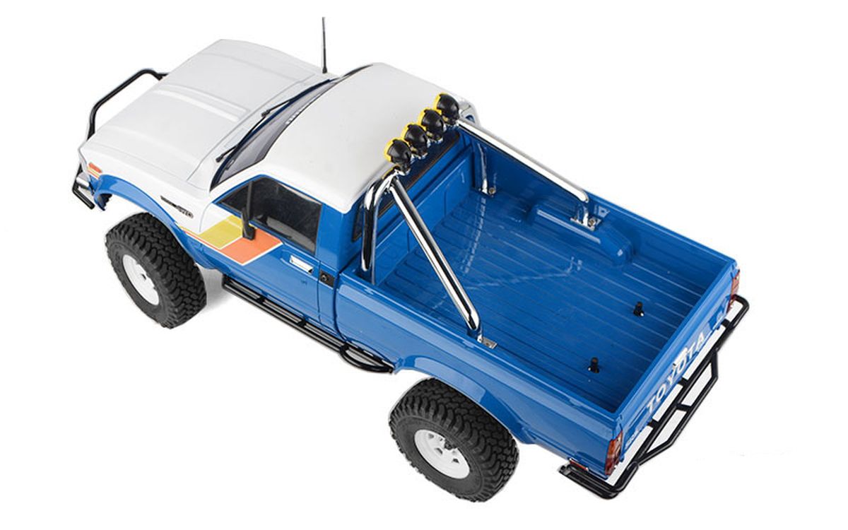 RC4WD Roll Bar Chrome 1985 1987 Toyota Pickup XtraCab 1/10 Scale Accessory