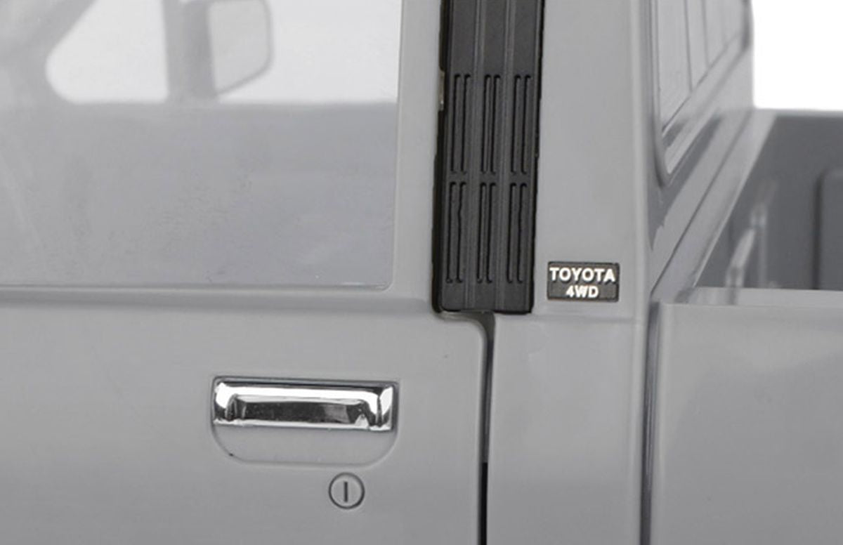 RC4WD Licensed Metal Emblems for 1985 Toyota Pickup and 1987 XtraCab Bodies