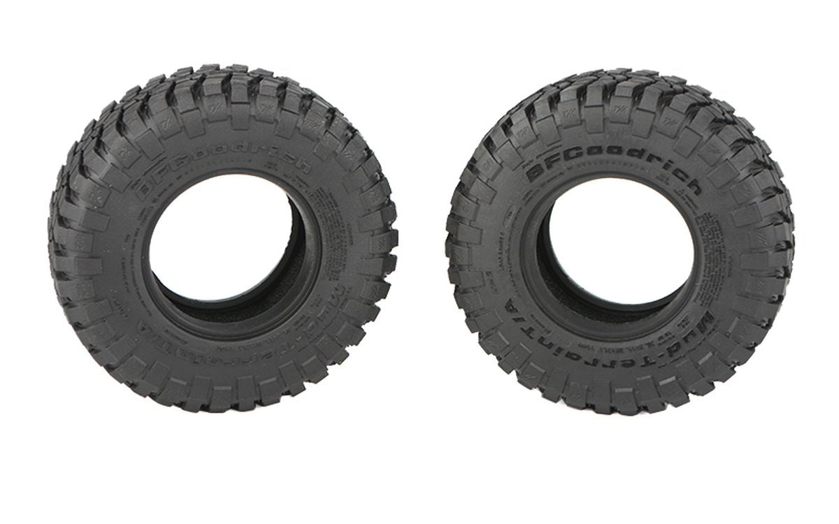 RC4WD BFGoodrich Mud-Terrain T/A KM2 1.7 Inch Scale Tires Licensed Crawler Pair