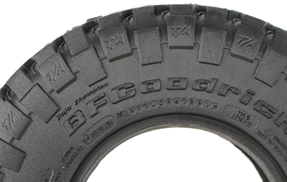 RC4WD BFGoodrich Mud-Terrain T/A KM2 1.7 Inch Scale Tires Licensed Crawler Pair