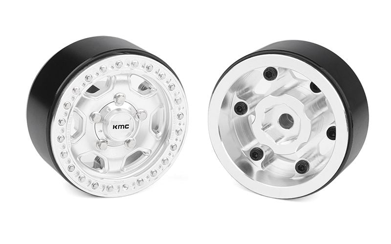 RC4WD KMC 1.7" Hex Beadlock Wheels Set of 4 ZW0011