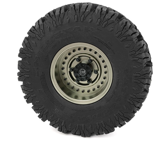 RC4WD Black Rhino Armory Internal Beadlock Deep Dish 2.2" Wheels (4) ZW0033