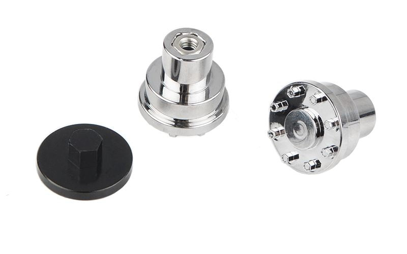 RC4WD Aluminum CNC Machined Hauler 2.6" Front Wheels  ZW0106