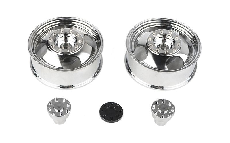 RC4WD Aluminum CNC Machined Hauler 2.6" Front Wheels  ZW0106