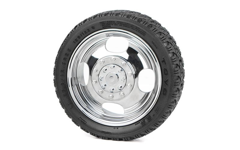 RC4WD Aluminum CNC Machined Hauler 2.6" Front Wheels  ZW0106