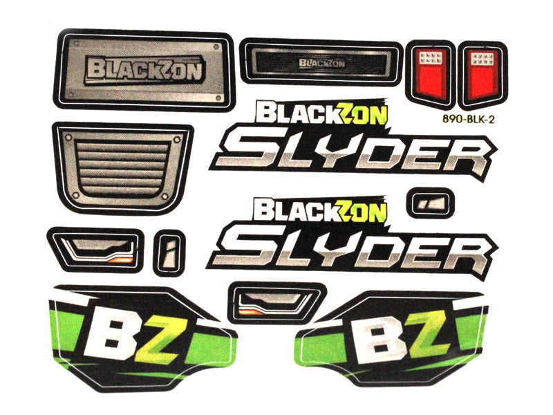 Racers Edge Clear Stadium Truck Body with Stickers for Blackzon Slyder 6415