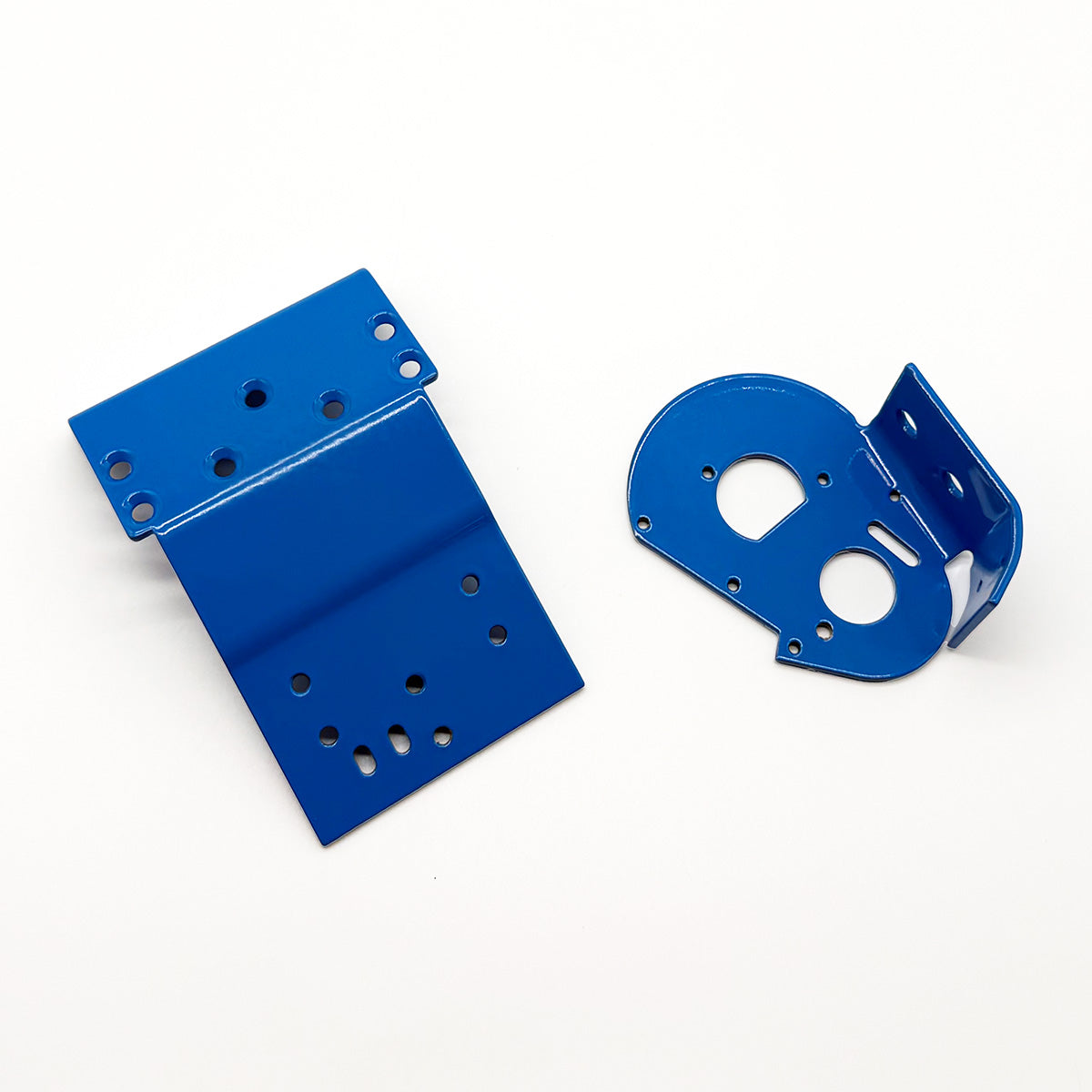 Racers Edge Authentic RC10 Chassis - Powdercoated in Retro Blue 6637B