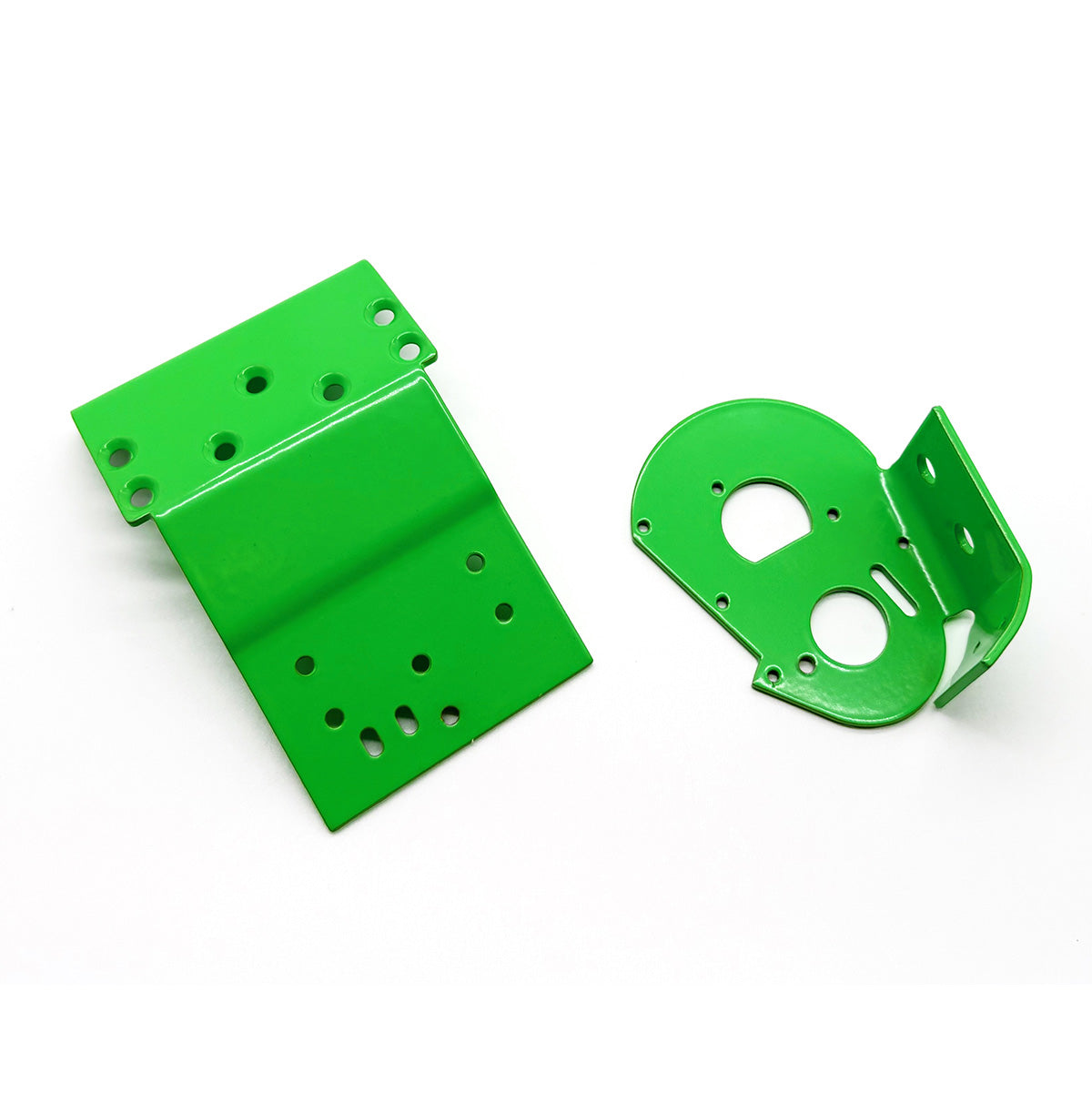 Racers Edge Authentic RC10 Chassis - Powdercoated in Retro Green 6637G