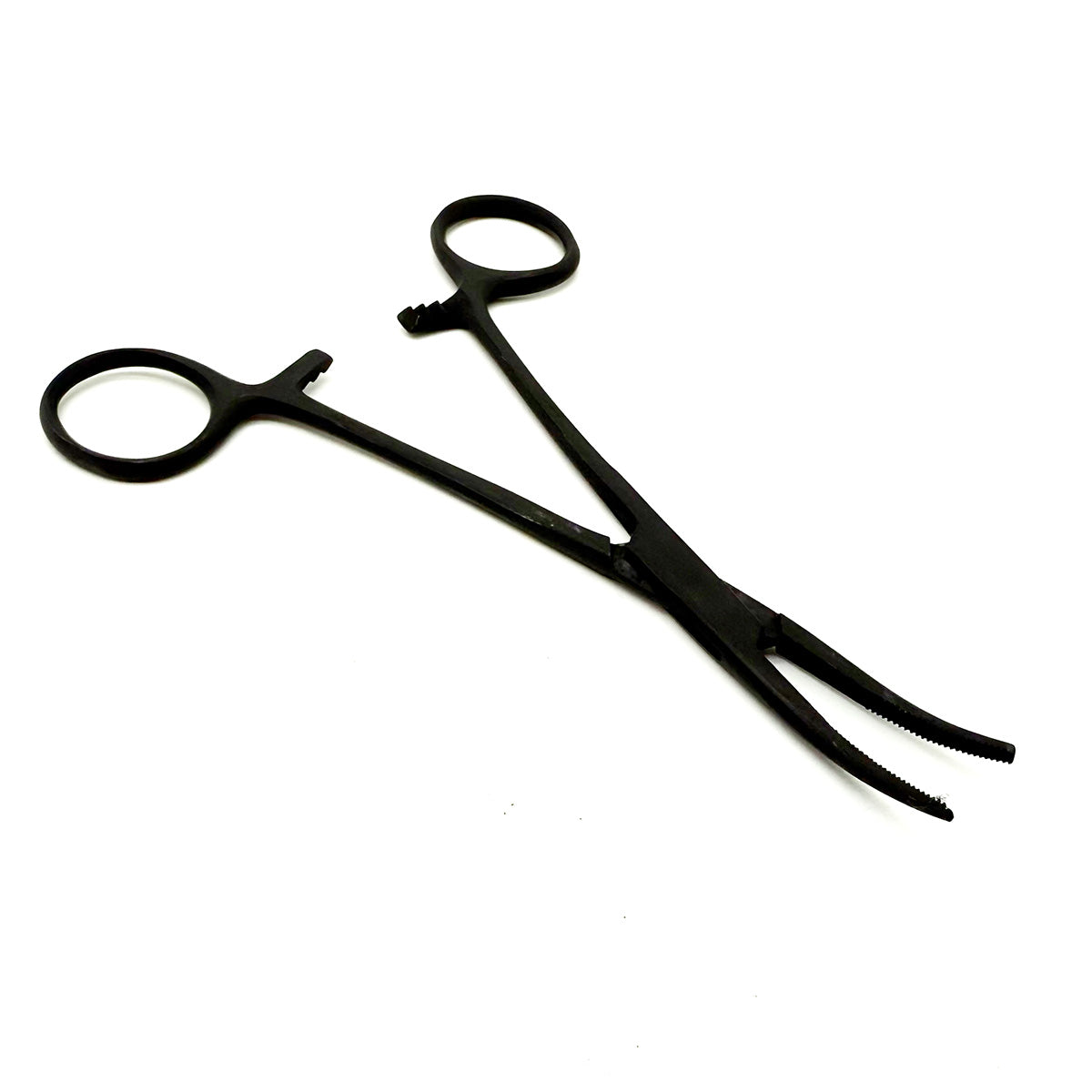 Racers Edge 5 1/2" Locking Pliers, Curved, Stainless Steel (Black PRO7051