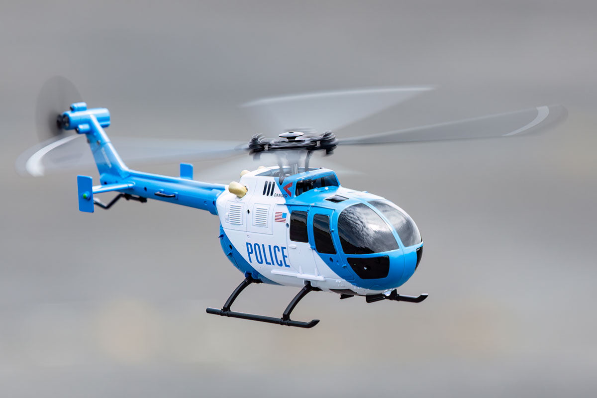 Rage RC Hero-Copter 4-Blade RTF Helicopter Police