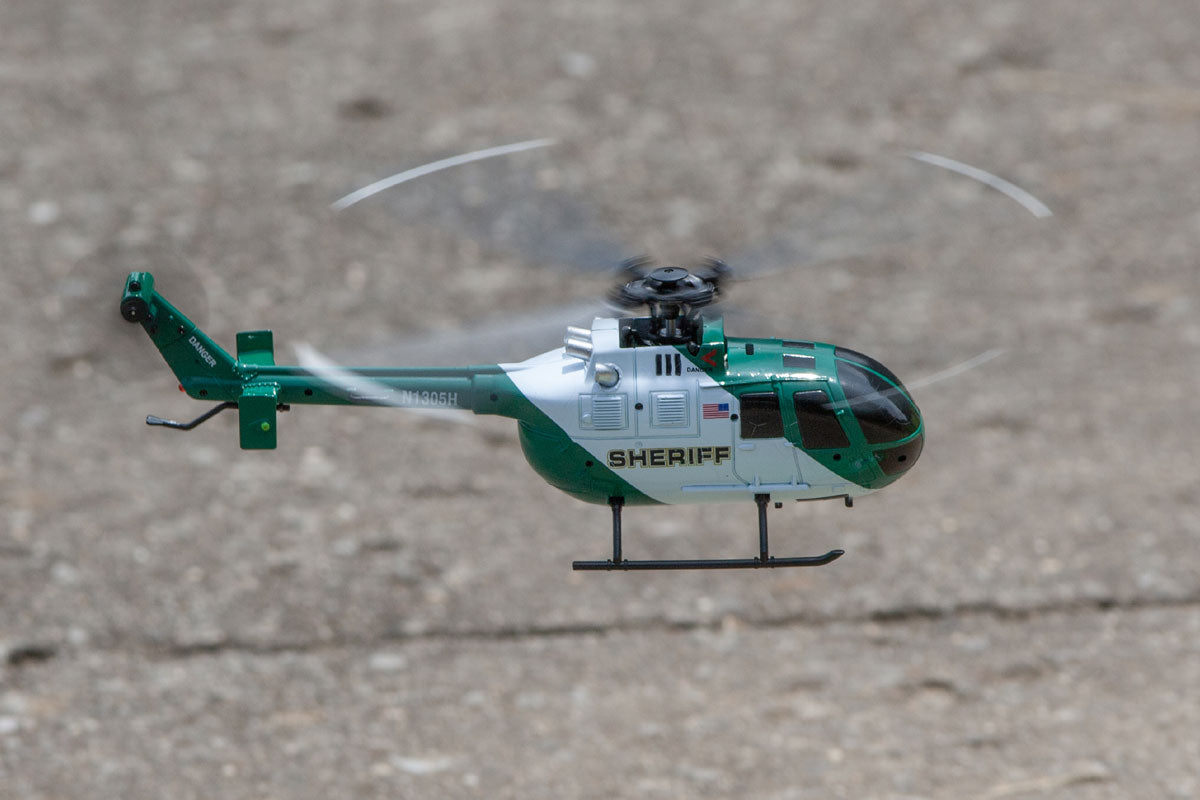 Rage RC Hero-Copter 4-Blade RTF Helicopter Sheriff