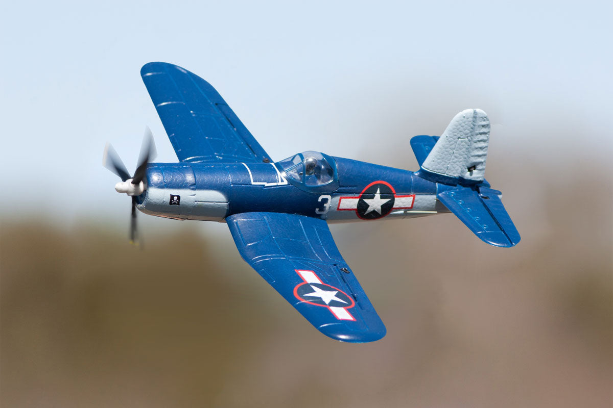 Rage RC F4U Corsair Jolly Rogers Micro RTF Airplane w/PASS