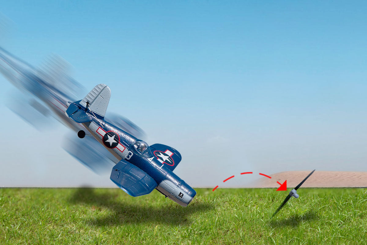 Rage RC F4U Corsair Jolly Rogers Micro RTF Airplane w/PASS