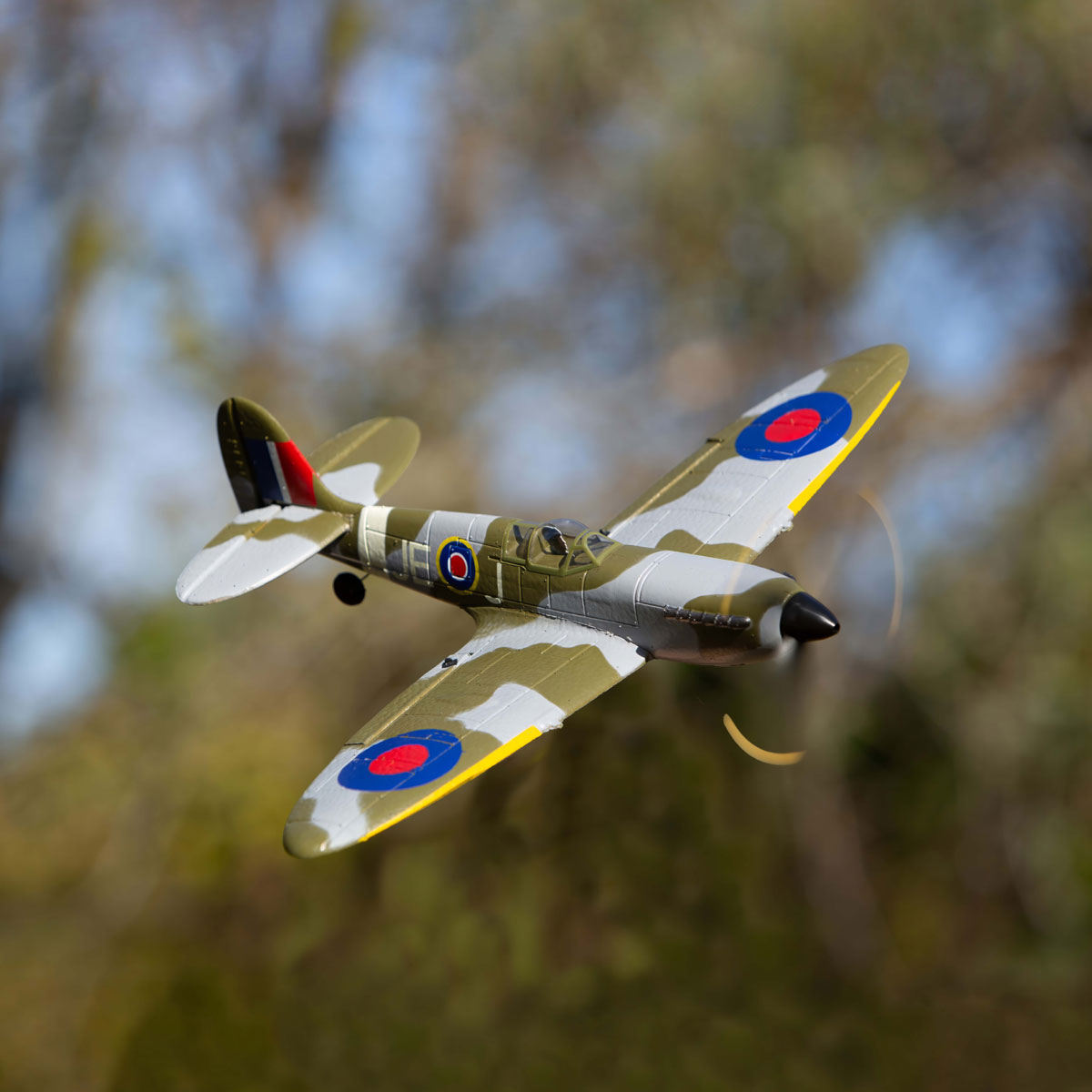 Rage R/C Supermarine Spitfire Micro RTF Airplane w/PASS A1303V2