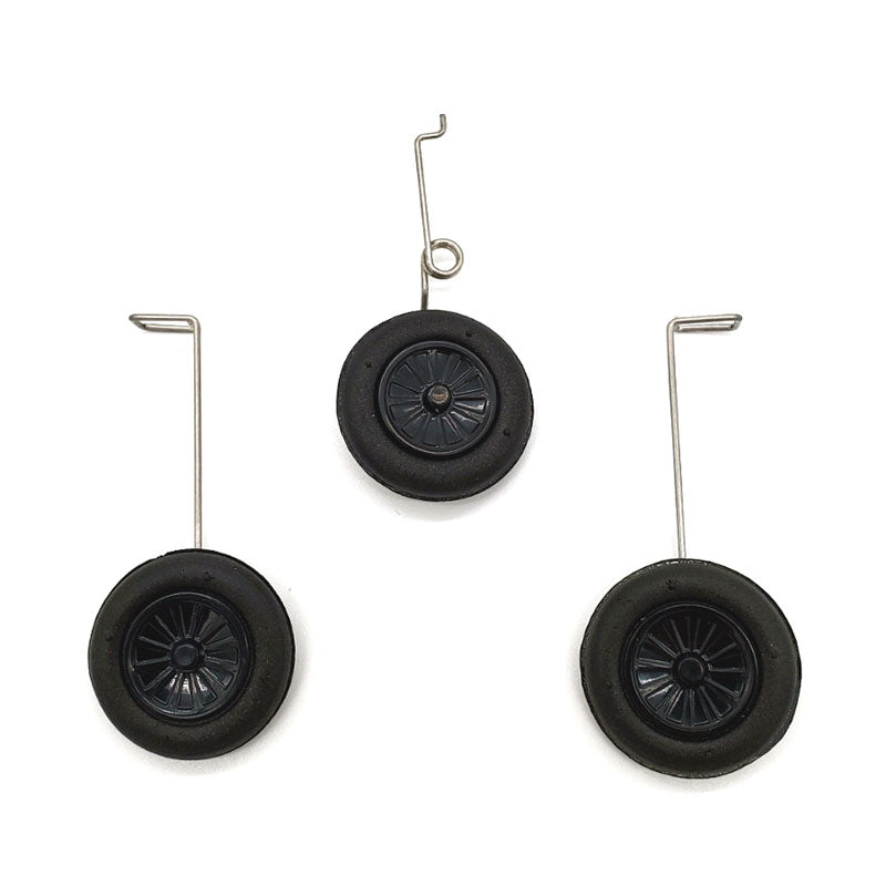 Rage RC Landing Gear Set T-28 Micro (Snap in Style)