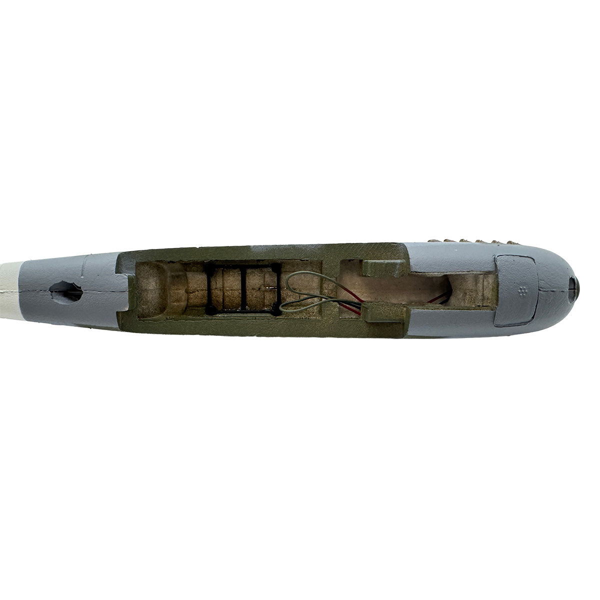 Rage R/C Micro Spitfire V3 Replacement Fuselage with Motor & Gearbox – RC Airplane Part