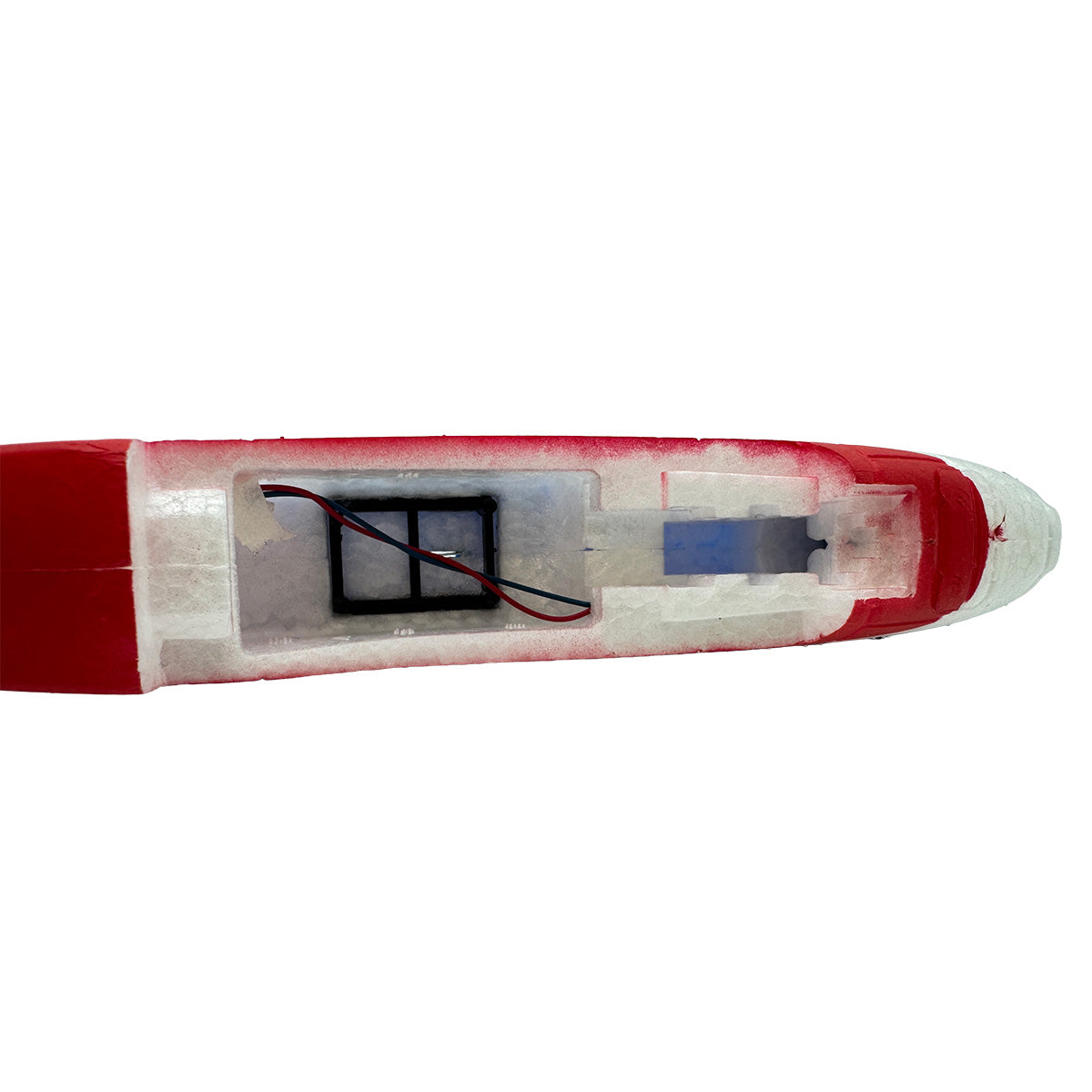 Rage R/C Fuselage with Motor and Gearbox - P-51 Miss America Micro Warbird